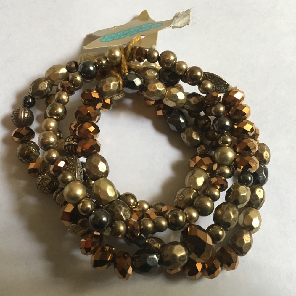 Lucky Star Jewels Five Layer Bracelet NWT